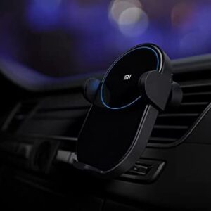 Xiaomi Mi 20W Wireless Car Charger, 20W High Power Flash Charging, Electric Adjustable Handle, Doubled Cooling, Black