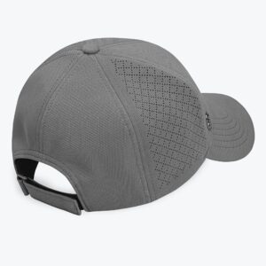 Gaiam Wander Breathable Geo Gray Hat - Cute Women's Baseball Hat for Summer, Lightweight, Adjustable Strap, Moisture-Absorbing Sweatband for Running & Hiking, 6-Panel Ball Cap for Women, Dusk