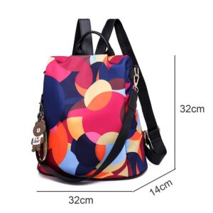 Freie Liebe Anti-theft Backpack Nylon BackPacks Handbags for Women Travel Rucksack Lightweight Shoulder Bags