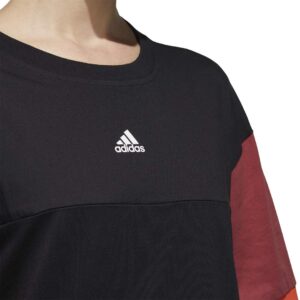 adidas womens New Authentic Tee Black Small