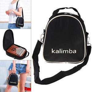 YiPaiSi Kalimba Storage Bag, 17/15/10 Keys Thumb Piano Mbira Case Shoulder Bag, Storage Bag for Kalimba Mbira Thumb Piano Carrying Case Handbag