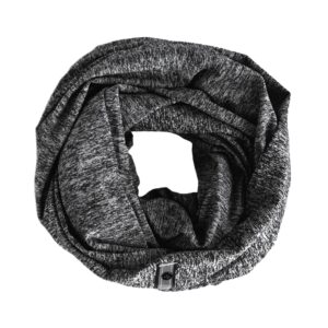 Zero Grid Infinity Fashion Scarf with Hidden Pockets Converts to Blanket and Wrap Perfect for Travel