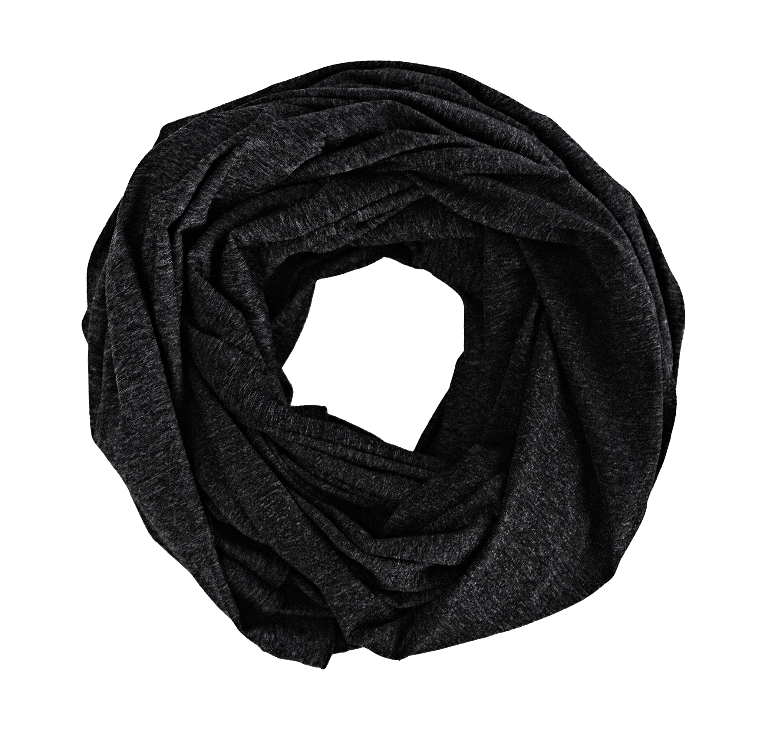 Zero Grid Infinity Fashion Scarf with Hidden Pockets Converts to Blanket and Wrap Perfect for Travel