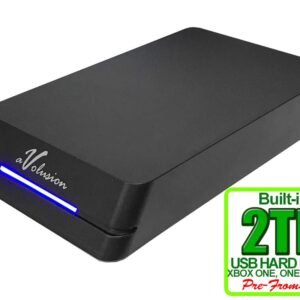 Avolusion HDDGear Pro 2TB (2000GB) 7200RPM 64MB Cache USB 3.0 External Gaming Hard Drive (for XBOX ONE X/S, Pre-Formatted) - 2 Year Warranty