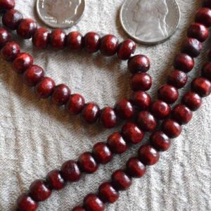 Rosewood mala beads necklace 108 buddhist prayer beads Red Sandalwood japa mala 10 Styles - Energized - w/ mala Pouch (8mm 108+1 Beads mala)