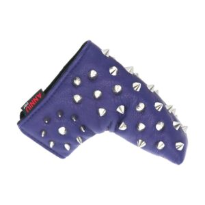 HISTAR 1pcs Golf Genuine Leather Blade Putter Cover for Odyssey Scotty Cameron (Blue)