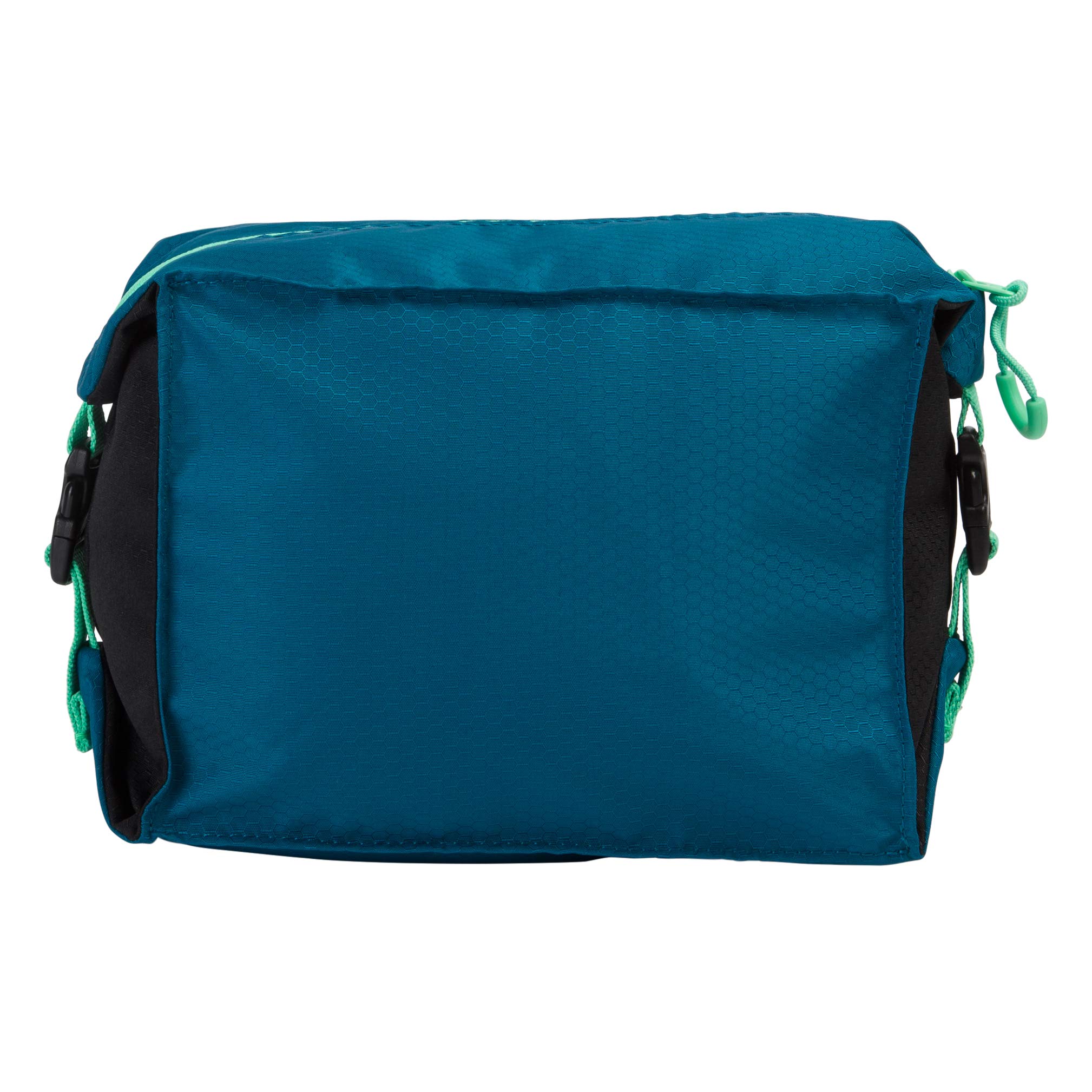 Speedo Unisex Pool Side Bag | Poolside | Gym, Nordic Teal/Black/Green Glow, One Size