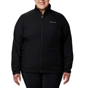 Columbia Women's Kruser Ridge II Softshell, Black, XX-Large