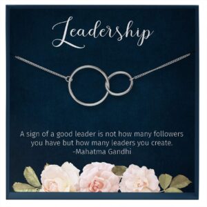 Muse Infinite Leadership Gifts for Women, Female Boss Gift, Retiremnt Gift for Women, Leader Gifts, Woman Boss Leaving Go Away Farewell Gift Personalized Gifts