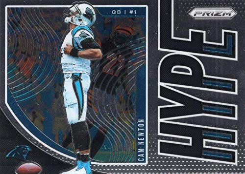 2019 PRIZM HYPE #2 CAM NEWTON PANTHERS FOOTBALL