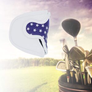 HISTAR Stars and Stripes Magnetic Closure Golf Mallet Putter Head Covers for Odyssey Scotty USA