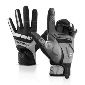 rockbros cycling gloves motocycle mountain bike gloves full finger biking gloves for men bicycle gloves