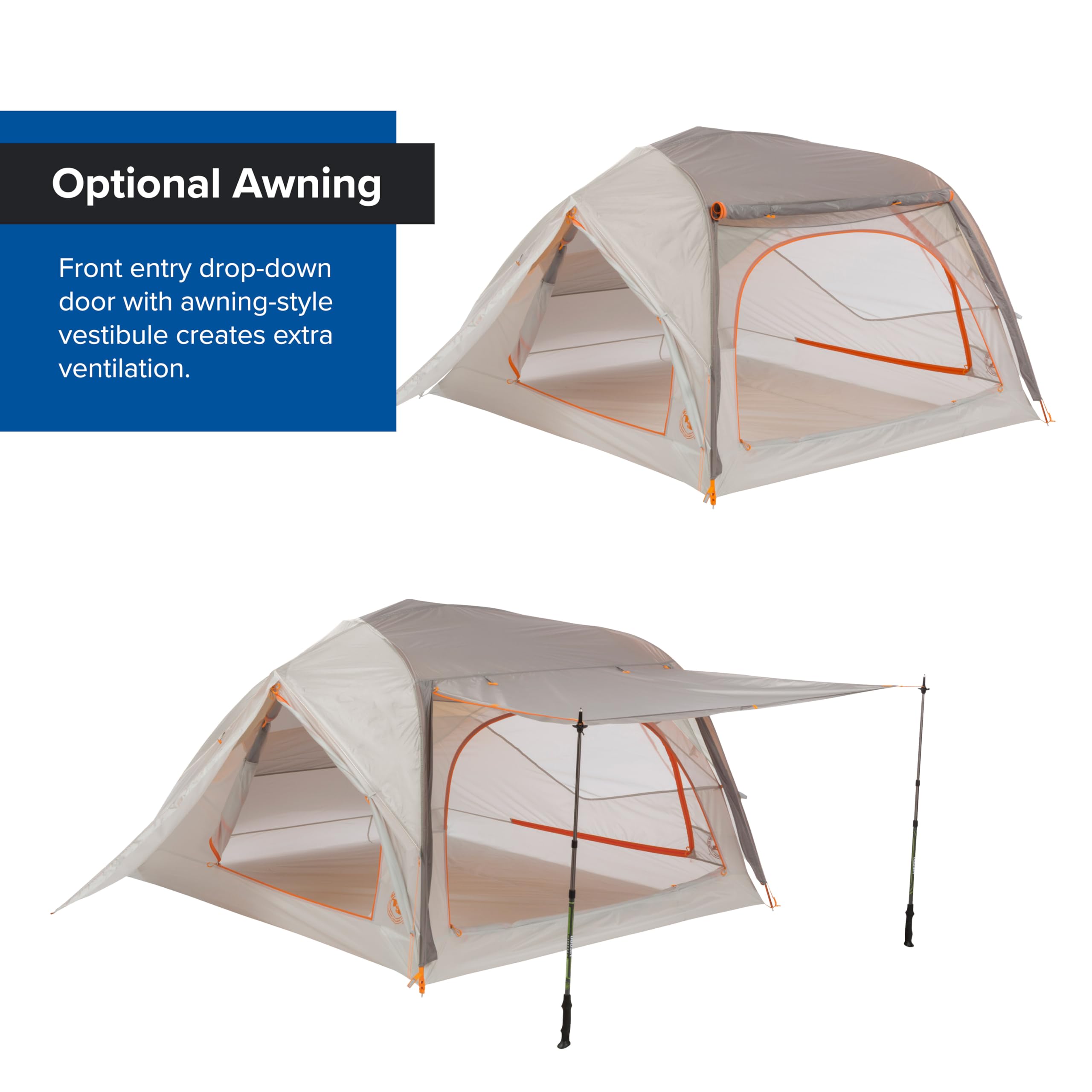 Big Agnes Salt Creek SL Backpacking Tent, 2 Person