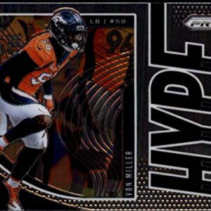 2019 Painin Prizm Hype #6 Von Miller Denver Broncos Official NFL Football Trading Card in Raw (NM or Better) Condition