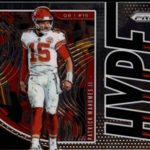 2019 Painin Prizm Hype #10 Patrick Mahomes II Kansas City Chiefs Official NFL Football Trading Card in Raw (NM or Better) Condition