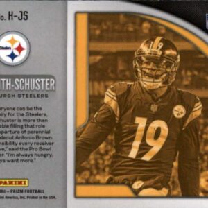 2019 Painin Prizm Hype #7 JuJu Smith-Schuster Pittsburgh Steelers Official NFL Football Trading Card in Raw (NM or Better) Condition