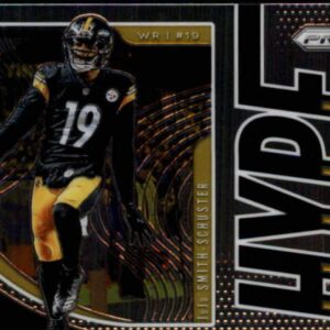 2019 Painin Prizm Hype #7 JuJu Smith-Schuster Pittsburgh Steelers Official NFL Football Trading Card in Raw (NM or Better) Condition