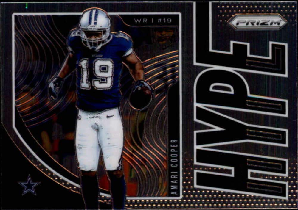 2019 Painin Prizm Hype #13 Amari Cooper Dallas Cowboys Official NFL Football Trading Card in Raw (NM or Better) Condition