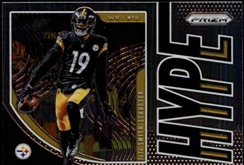 2019 Prizm NFL Hype #7 JuJu Smith-Schuster Pittsburgh Steelers Official Panini Football Trading Card