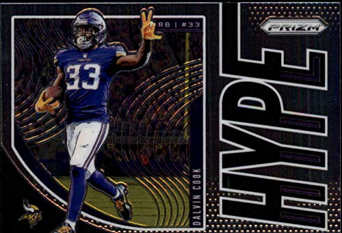 2019 Prizm NFL Hype #14 Dalvin Cook Minnesota Vikings Official Panini Football Trading Card