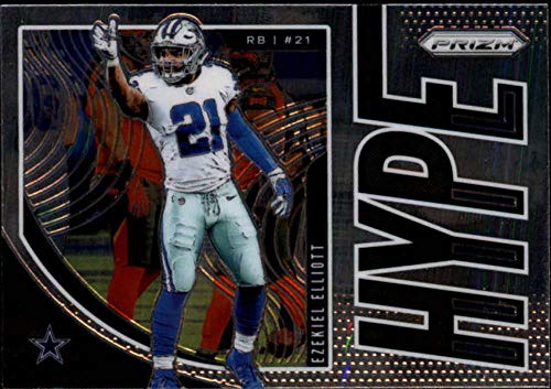 2019 Prizm NFL Hype #1 Ezekiel Elliott Dallas Cowboys Official Panini Football Trading Card