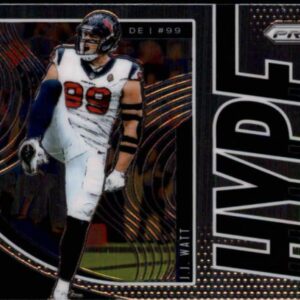 2019 Prizm NFL Hype #5 J.J. Watt Houston Texans Official Panini Football Trading Card