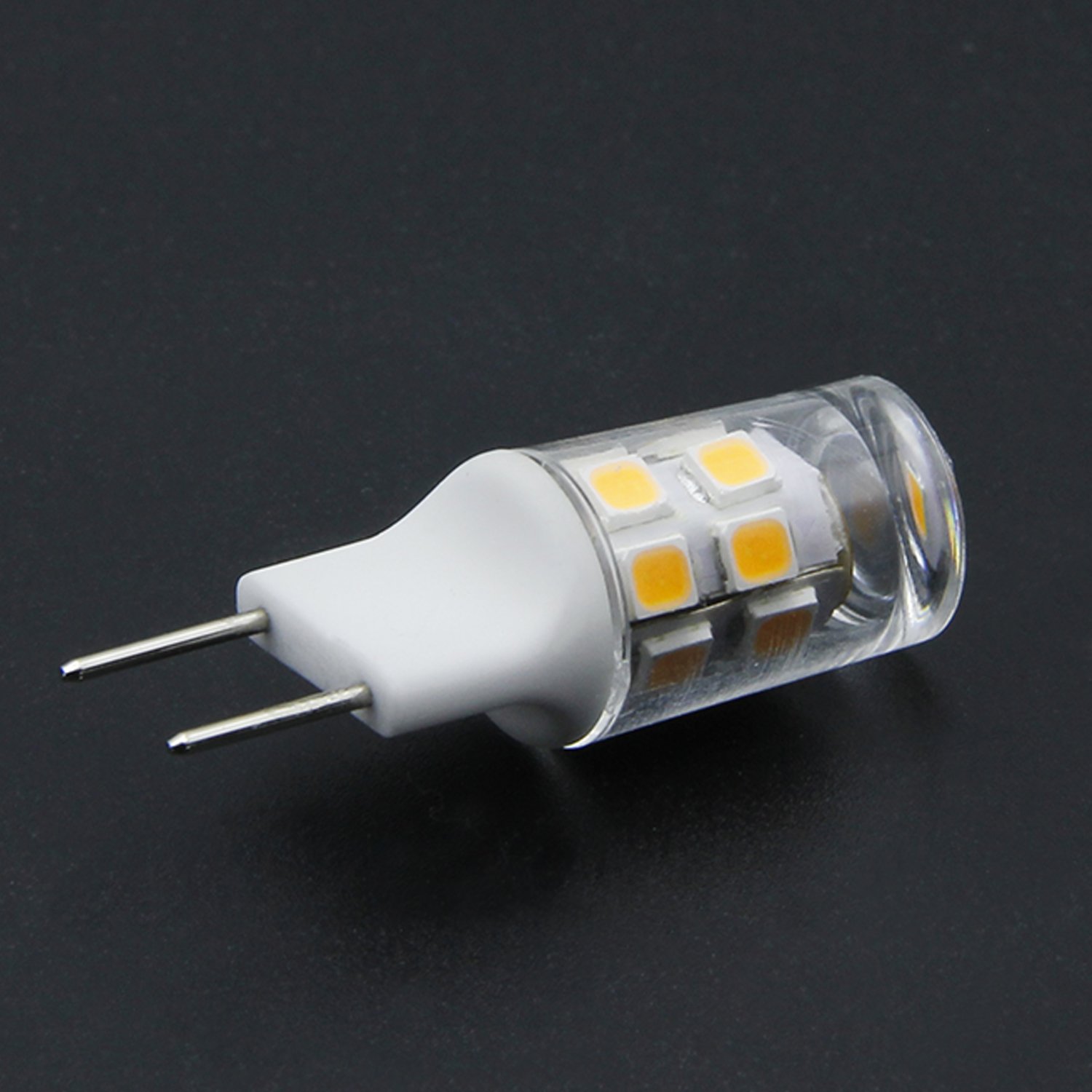 G8/GY8.6 LED Light Bulb 3 Watts Warm White - G8 Base Bi-pin Xenon JCD Type LED 120V 20W Halogen Replacement Bulb,Under-Cabinet Light.Pack of 5 (Warm White)… ………