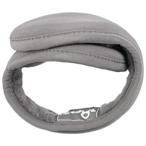 180s Men's Urban Ear Warmer, Behind-the-Head Winter Earmuffs (Charcoal Gray, Ear-Warmer)