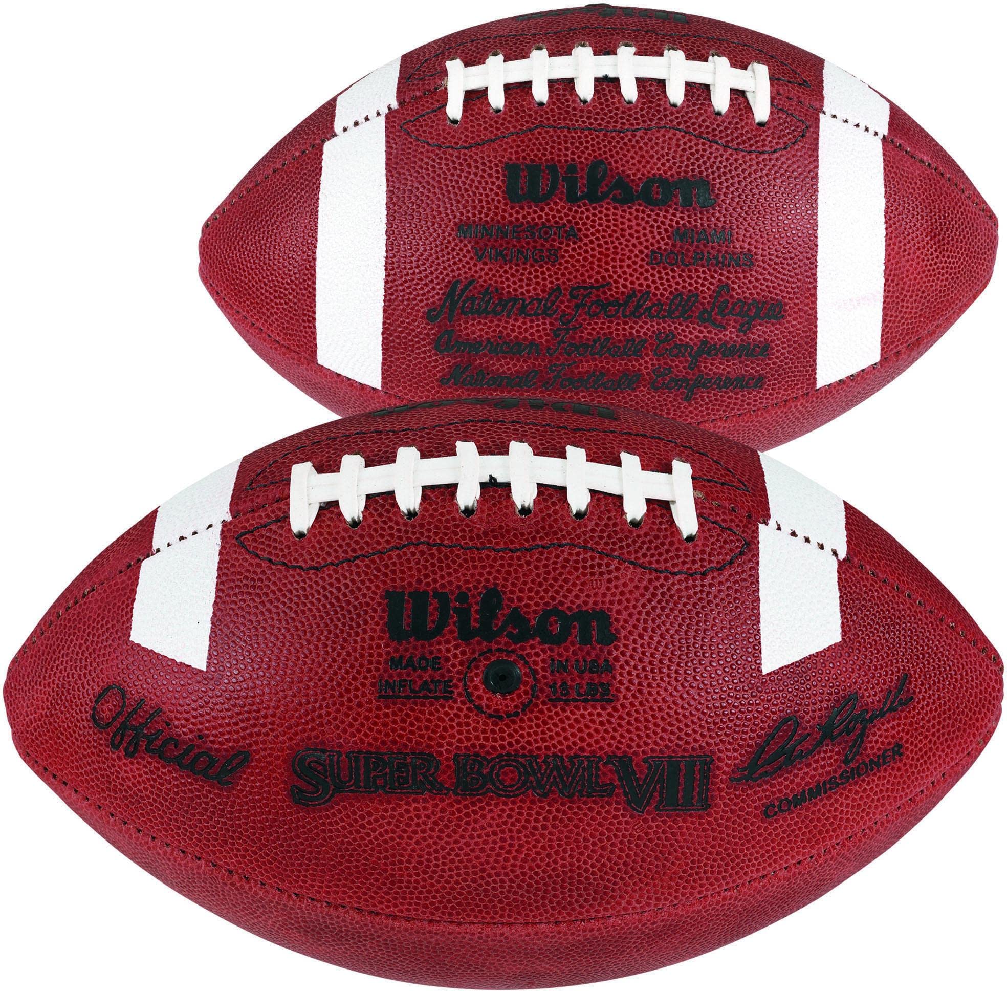 Sports Memorabilia Super Bowl VIII Wilson Official Game Football - NFL Balls