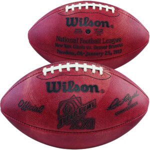 super bowl xxi wilson official game football - nfl balls