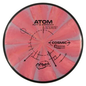 MVP Disc Sports Cosmic Electron Atom (Firm) Disc Golf Putter (165-170g / Colors May Vary)