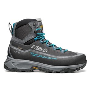 ASOLO Arctic Grey/Gunmetal/Blue Peacock 9 B (M)