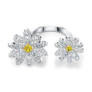 SWAROVSKI Eternal Flower Open Ring Cz White 7