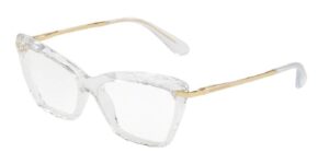 dolce & gabbana dg5025 3133 53m crystal cateye eyeglasses for women+ bundle with designer iwear eyewear kit