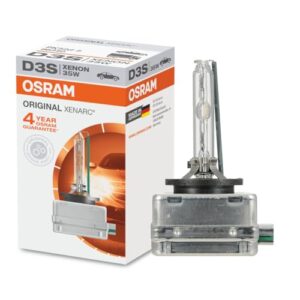 Genuine Osram 66340 Xenarc 35W D3S PK32D-5 4600K HID Xenon Light Bulb (1 Pack)