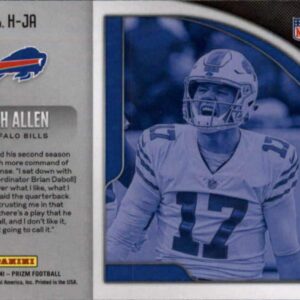 2019 Panini Prizm Hype #8 Josh Allen Buffalo Bills NFL Football Trading Card