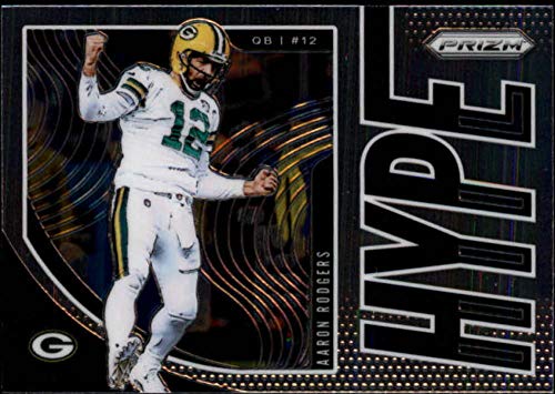 2019 Panini Prizm Hype #4 Aaron Rodgers Green Bay Packers NFL Football Trading Card