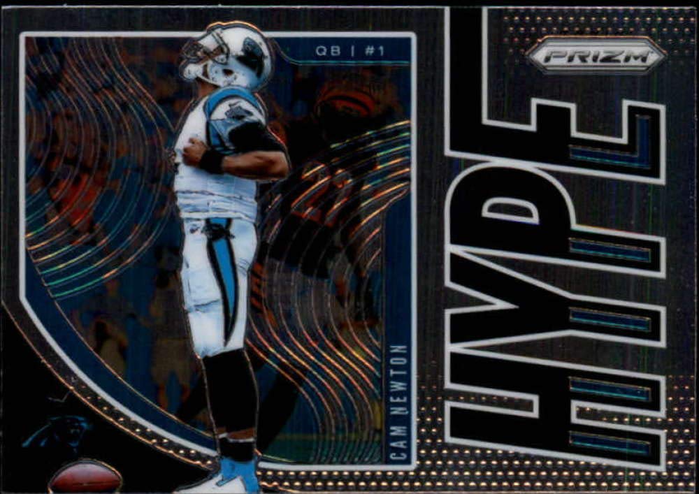 2019 Panini Prizm Hype #2 Cam Newton Carolina Panthers NFL Football Trading Card