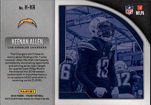 2019 Panini Prizm Hype #12 Keenan Allen Los Angeles Chargers NFL Football Trading Card