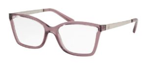 michael kors mk4058 caracas 3502 54m burgundy crystal injected rectangular eyeglasses for women+ bundle with designer iwear eyewear kit care kit