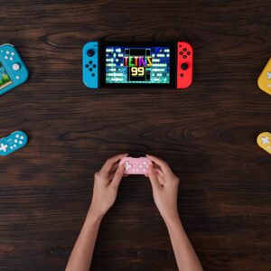 8Bitdo Zero 2 Bluetooth Gamepad Keychain Sized Mini Controller for Switch, Windows, Android, macOS & Raspberry Pi(Pink Edition) - Nintendo Switch