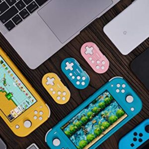 8Bitdo Zero 2 Bluetooth Gamepad Keychain Sized Mini Controller for Switch, Windows, Android, macOS & Raspberry Pi(Turquoise Edition)