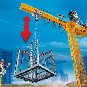 Playmobil RC Crane with Building Section