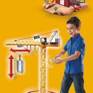 Playmobil RC Crane with Building Section