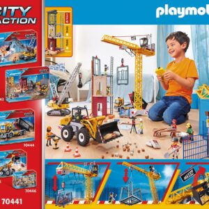 Playmobil RC Crane with Building Section