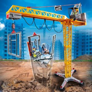 Playmobil RC Crane with Building Section