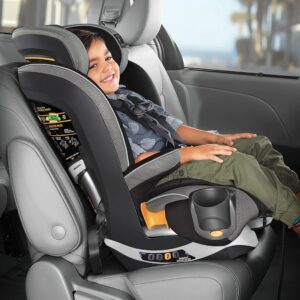 Chicco MyFit Zip Harness + Booster Car Seat - Granite, Grey