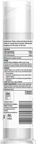 Crest Kids pump Size Crest Kids Sparkle Fun Cavity Protection Toothpaste, 4.6 Ounce (Pack of 6)