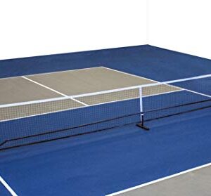 Vulcan Sporting Goods Co. Full-Size Portable Pickleball Net System, Black