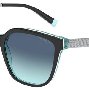 Tiffany & Co. DIAMOND POINT TF 4165 women Sunglasses Black/Blue Shaded 54/17/140